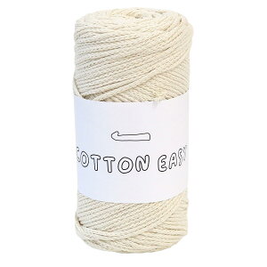Knit Wit �؍��R�b�g���҂ݎ� [COTTON EASY -�R�b�g���C�[�W�[-] 1�� ��200g ���C�g�x�[�W��(Light Beige) KNW-CE2