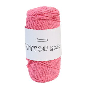 Knit Wit �؍��R�b�g���҂ݎ� [COTTON EASY -�R�b�g���C�[�W�[-] 1�� ��200g �u�����A���g�s���N(Brilliant Pink) KNW-CE4