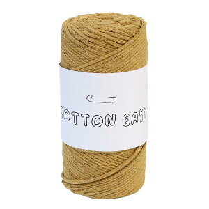 Knit Wit �؍��R�b�g���҂ݎ� [COTTON EASY -�R�b�g���C�[�W�[-] 1�� ��200g �S�[���f���u���E��(Golden Brown) KNW-CE9