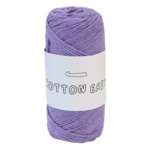 Knit Wit �؍��R�b�g���҂ݎ� [COTTON EASY -�R�b�g���C�[�W�[-] 1�� ��200g ���x���_�[(lavender) KNW-CE17