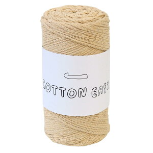 Knit Wit �؍��R�b�g���҂ݎ� [COTTON EASY -�R�b�g���C�[�W�[-] 1�� ��200g �x�[�W��(Beige) KNW-CE22