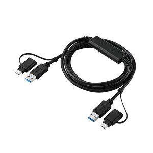 �G���R�� USB Type-C TM �ϊ��A�_�v�^�[�t�������N�P�[�u�� USB3.0 �u���b�N UC-TV8BK