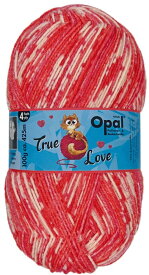 Opal True Love(トゥルーラブ)4-fach 復刻版 9860レッド
