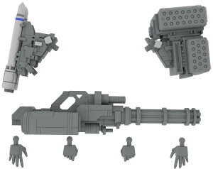 �s�[�G���I�t�B�X�G�[(PLUM) 5inch Mechanism POWERDoLLS2 ���b�����p�g���Z�b�gD DRu35 MLC&R25RCT&M7A GGUN&����(���E)&�ɂ����(���E) �S����100mm 1/48�X�P�[�� �F�����ς݃v��...