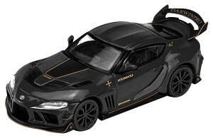 PRE0013 POP RACE x Enigma 1/64 1/64 DARWIN PRO 66G NWB SUPRA (A90) - MIDNIGHT BLACK