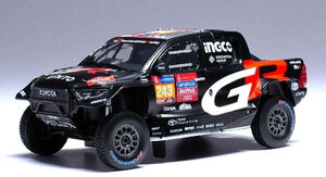 RAM931 IXO 1/43 �g���^ GR DKR HILUX EVO T1U(2024) 2024�N �_�J�[�������[ #243 G.D.Botterill/B.Cummings