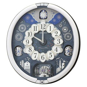 �Z�C�R�[�N���b�N(Seiko Clock) �|�����v �N�I�[�c���v ���炭�莞�v �A�i���O �g���v���Z���N�V���� �����f�B �V���o�[ 443×405×97mm RE602S