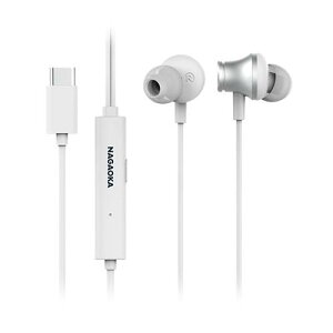 NAGAOKA ANC�@�\����TYPE-C�C���z�� �A�N�e�B�u�m�C�Y�L�����Z�����O �Ő�[�̃f�W�^�������ő������y�� �V���o�[ NTYPEC02SV