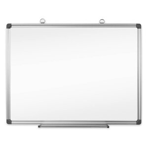 アスミックス(Asmix) アスカ ホワイトボード アルミ枠 AWB057 L 600×450mm 壁掛け 厚さ11mm スライドトレー