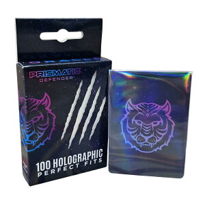 Prismatic Defender Holographic Card Sleeves Perfect Fit Oracle 100������