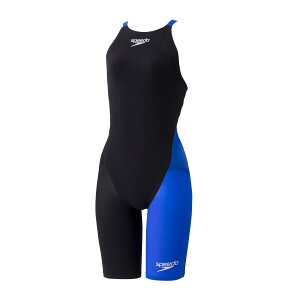 Speedo(�X�s�[�h) ���j���� Fastskin ProIII Openback Kneeskin �t�@�X�g�X�L���v��3�I�[�v���o�b�N�j�[�X�L�� �K�[���Y SCG12101F �u���b�N/�u���[ 130