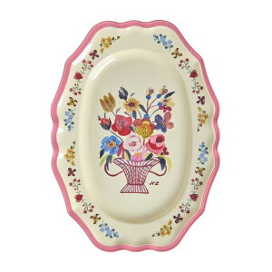 rice & Nathalie Lete Melamine Vintage Serving Dish(L)/PK