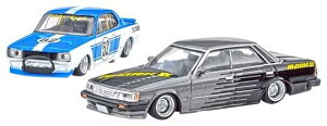 KENBOX & BoostGear ���� AOSHIMA 1/64 �O���`���� 12�e LB���[�N�X �n�R�X�J2DrSP (4) & 71�}�[�NIISP (4) 2��Z�b�g �����i