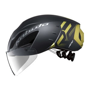 KABUTO(�J�u�g) ���]�� �w�����b�g AERO-R2(�G�A���E�A�[��2) �T�C�Y:L/XL (59-61cm) �J���[:G-1�}�b�g�u���b�N�S�[���h