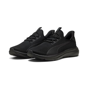 SOFTRIDE EXO �t���b�N�X EASE IN 26�N�t�ăJ���[ PUMA Black/Shadow Gray(08) �T�C�Y:280