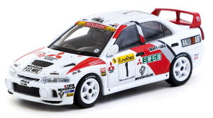 �X�s�[�h�}�X�^�[�W���p�� (Speedmaster Japan) TARMACWORKS 1/64 Mitsubishi Lancer Evolution IV Rallye Monte-Carlo 1997 Tommi Makinen/Seppo...