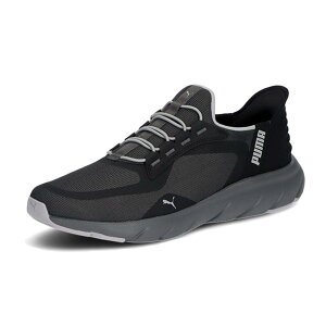 SOFTRIDE �t���b�N�X ���[�X EASE IN ALT ���C�h 26�N�t�ăJ���[ Shadow Gray/PUMA Black/Cool Light (07) �T�C�Y:275