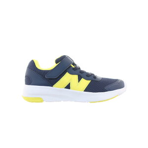 578v1 Bungee Lace with Top Strap �J���[:0(51R(NAVY/YELLOW)) �T�C�Y:18
