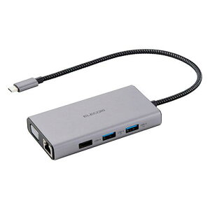 �G���R�� USB Type-C TM Dual Display�Ή� 10in1�h�b�L���O�X�e�[�V���� DST-101BPSV