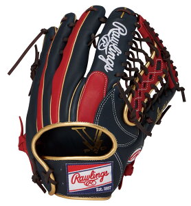 ���[�����O�X(Rawlings) �싅�p �O���[�u � HYPER TECH COLOR SYNC �O���p GR6HTCY719 �l�C�r�[/�X�J�[���b�g 12.75�C���` �������p