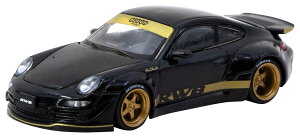 �X�s�[�h�}�X�^�[�W���p�� (Speedmaster Japan) TARMACWORKS 1/64 RWB 997 Black �����i T64-TL057-BK