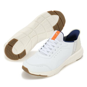 SOFTRIDE �t���b�N�X LSL EASE IN ���C�h 26�N�t�ăJ���[ PUMA White/Warm/Melon Glow(03) �T�C�Y:280
