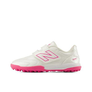 442 Team V TF Jnr V3 �J���[:0(9IW(WHITE/PINK)) �T�C�Y:18