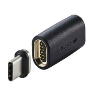 �G���R�� �s�^�b�ƃ}�O�l�b�g�A�_�v�^�[ USB-C�|�[�g - USB-C�v���O �u���b�N MPA-CMAADBK