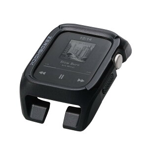 �G���R�� Apple Watch �ی�P�[�X 44mm [Apple Watch SE3/SE2/SE �Ή�] ZEROSHCK �o���p�[ �|���J?�{�l�[�g�f�� TPU�f�� �f���A���X�g���N�`���[ �u���b�N AW-25DFCZEROBK