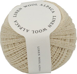 DARUMA (�_���}) ��҂ݖю� ���l�� �E�[�� �A���p�J (LINEN WOOL ALPACA) ���� �^�C�v COL. 1 �i�`������ �n 50g ��200m 4300