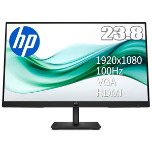 HP Series 3 Pro 324pv 23.8�C���` �t��HD VA ���j�^�[ ���t���b�V�����[�g100Hz HDMI VGA VESA 100mm ����� �u���[���C�g�y�� 3�Ӌɍ׃x�[���̗p HDMI�P�[�u��1.8m�t