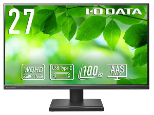 I-O DATA �A�C�E�I�[�E�f�[�^ USB Type-C ����&WQHD�Ή� 100Hz 27�^�t���f�B�X�v���C LCD-CQ270SA�V���[�Y LCD-CQ270SA