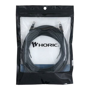 HORIC �z�[���b�N LAN�P�[�u�� UTP �J�e�S���[6A �X���� 10m CAT6A�Ή��̃X�����^�C�v �u���b�N LC100-111SB