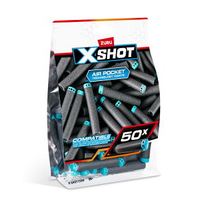 ZURU XSHOT Excel 50PK Refill Darts �G�b�N�X�V���b�g �G�N�Z�� �_�[�c���t�B�� 50�{ �u���X�^�[�ߋ� �I���� �X�|���W�_�[�c 36588 ���K�i