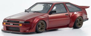 ���� (Kyosho) samurai 1/18 �g���^ �X�v�����^�[ �g���m AE86 Khyzyl Saleem (���b�h) �����i KSR18070R