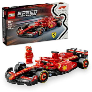 ���S(LEGO) �X�s�[�h�`�����s�I�� Ferrari SF-24 F1(R) ���[�X�J�[ �������� �ߋ� �a���� �v���[���g �u���b�N �j�̎q ���̎q �q�� 10�� 11�� 12�� ���w�� ��蕨 �� �~�j�J�[ 77242