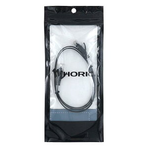 �y5�{�Z�b�g�z HORIC �z�[���b�N LAN�P�[�u�� UTP �J�e�S���[6A �t���b�g 70cm CAT6A�Ή��̔��^�̃t���b�g�^�C�v �u���b�N LC07-103FBX5