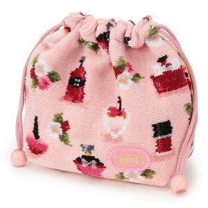 (フェイラー)FEILER ポーチ 巾着 フレグランスローズ ペールピンク FRR-232018 FRAGRANCE ROSE