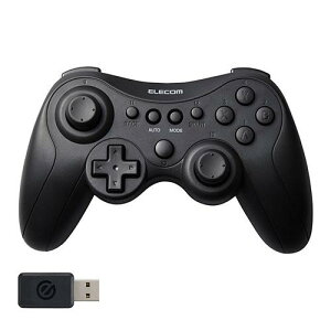 �G���R�� �Q�[���p�b�h �����E�L�� XInput DirectInput Xbox�n�z�u �[�d�� 13�{�^�� �u���b�N JC-GP40XBK