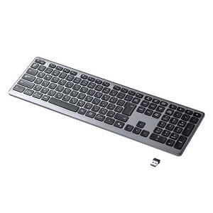 �T�����T�v���C Bluetooth+2.4GHz �R���{�L�[�{�[�h �p���^�O���t 112�L�[���{��z�� �e���L�[�t�� 3��}���`�y�A�����O �[�d�� SKB-WBT41BK