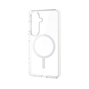 �G���R�� Galaxy S26 (SC-51G) �P�[�X �J�o�[ �N���A �ϏՌ� �Ռ��z�� �}�O�l�b�g MAGKEEP �n�C�u���b�h TPU 4�p�G�A�[�N�b�V���� �w�ʍd�x5H ���C�����X�[�d�Ή� �z���C�g PM-G261MAG02WH