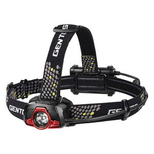 GENTOS(�W�F���g�X) LED �w�b�h���C�g �y���邳 400 ���[����/���p�_�� 10 ����/�㕔�F�����z �P3�`�d�r3�{ (�e�X�g�p�t��) �g�p �h���O�t�H�[�X DRF-433D