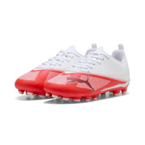 [�v�[�}] �T�b�J�[�X�p�C�N �E���g�� 7 �v���C HG/AG +Mid Jr 109165 �L�b�Y Ultra Red-PUMA Black-White 23.5 cm