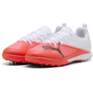 [�v�[�}] �T�b�J�[�X�p�C�N �E���g�� 7 �}�b�` TT +MID JR 109161 �L�b�Y Ultra Red-PUMA Black-White 24.0 cm