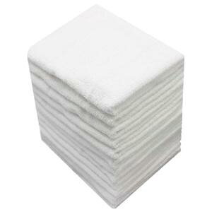 フェイスタオル 白いタオル 業務用 特選 12枚入り 綿100% 200匁 約62.5g 80×33.5cm