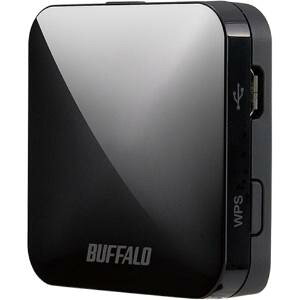 BUFFALO (obt@[) USB LANe@ 11ac/n/a/g/b 433/150Mbps gx[^[ single_band ubN WMR-433W2-BKyiPhone13[J[mFς݁z