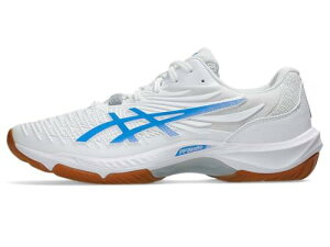 [�A�V�b�N�X] �o�h�~���g���V���[�Y COURT CONTROL FF 4 WHITE/DIRECTOIRE BLUE 24.0 cm 2E