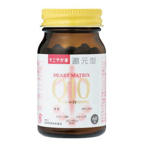 �����₩�� �T�v�������g �Ҍ��^�n�[�g�}�g���b�N�XQ10 HEART MATRIX Q10 22.8g(380mg×60��) ��1�J����