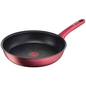 �e�B�t�@�[�� �t���C�p�� 28cm IH �K�X�ΑΉ� PFOA�Ȃǂ̗L�Q�����s�g�p ���т���ɂ��������� �uIH���[�W���E�A�����~�e�b�h �t���C�p���v ���b�h G26206