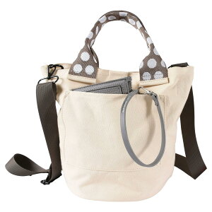 MACARONIC STYLE �L�����o�X�h�b�g�n���h��2WAY�o�b�O �A�C�{���[